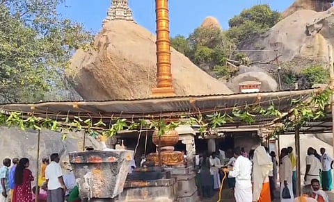 வள்ளிமலையில் பிரம்மோற்சவ தேர் திருவிழா கொடியேற்றம்!