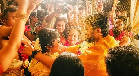திருமகள் தொடர் நடிகைக்கு நடந்து முடிந்த திருமணம்: கணவர் இவரா?