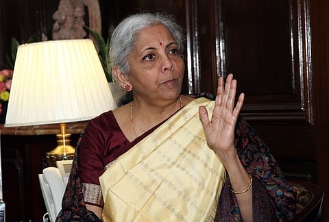 மத்திய நிதியமைச்சர் நிர்மலா சீதாராமன்