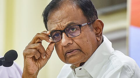 காங்கிரஸ் மூத்த தலைவர் ப.சிதம்பரம்