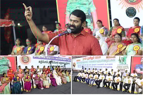 நாம் தமிழா் கட்சி வேட்பாளா் பட்டியல் வெளியீடு: 40-இல் 20 போ் பெண்கள்