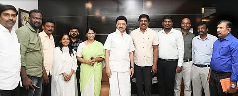 முதல்வர் ஸ்டாலினை சந்தித்து நன்றி தெரிவித்த ஸ்டெர்லைட் போராட்டக் குழுவினர்