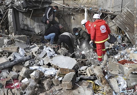 லெபனான் மீட்பு அலுவலக தாக்குதல்: உயிரிழப்பு 16-ஆக அதிகரிப்பு