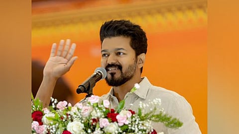 தவெக தலைவர் விஜய்