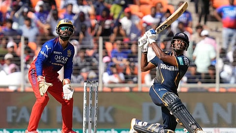 சாய் சுதர்ஷன், ஷாருக்கான் அதிரடி: பெங்களூருவுக்கு 201 ரன்கள் இலக்கு!