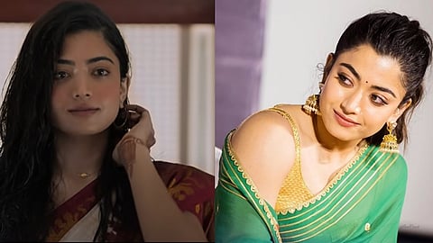 கண்ணீர் ததும்பும் எமோஜிக்களுடன் ராஷ்மிகா!