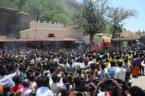 சித்திரைத் திருவிழா நிறைவு: அழகர் மலைக்கு சென்றடைந்த கள்ளழகர்!