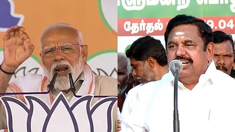 நரேந்திர மோடி / எடப்பாடி பழனிசாமி