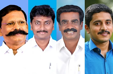 டி.எம்.செல்வகணபதி - திமுக, ப.விக்னேஷ் - அதிமுக, ந.அண்ணாதுரை -பாமக, க.மனோஜ்குமார் -நாதக
