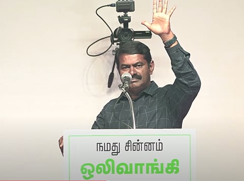 மாற்று நாம் தமிழா் கட்சிதான்: தினமணிக்கு சீமான் பேட்டி