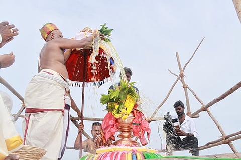 ஸ்ரீ கோதண்ட ராமஸ்சுவாமி  திருக்கோயில் மகாகும்பாபிஷேகம்.