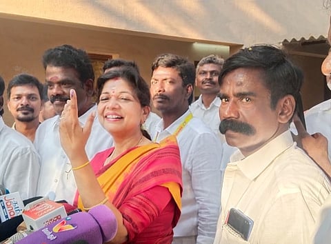 போட்டியில் அனைவருமே எனது சகோதரர்கள்: செளமியா அன்புமணி