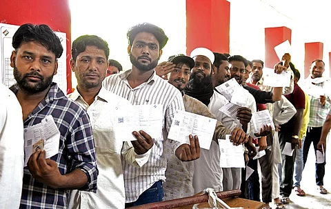 2-ம் கட்ட மக்களவைத் தேர்தல்: 11 மணி நிலவரம்