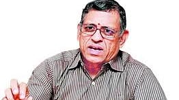 உலகத் தலைவரை தோ்வு செய்யும் தோ்தல் இது: பத்திரிகையாளா் எஸ்.குருமூா்த்தி