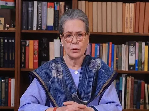 சோனியா காந்தி.