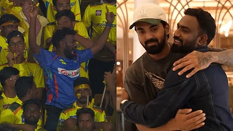 சிஎஸ்கே போட்டியில் பிரபலமான ரசிகரை கௌரவித்த லக்னௌ அணி!