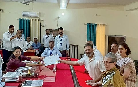 ரே பரேலியில் ராகுல் காந்தி வேட்புமனுத் தாக்கல்!