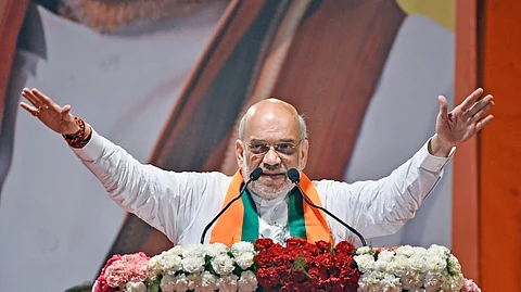தேர்தல் பிரசாரத்தில் அமித் ஷா
