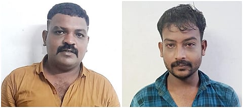கைது செய்யப்பட்டுள்ள அனாஸ் - கதிரேசன்