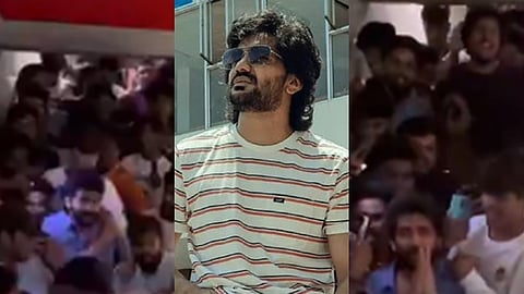 கூட்ட நெரிசலில் சிக்கிய கவின்!