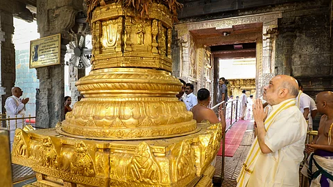 திருப்பதியில் அமித் ஷா தரிசனம்!