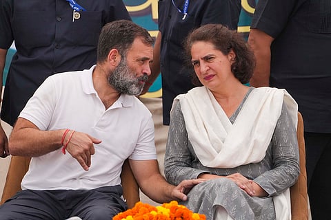 பிரியங்கா காந்தியுடன் ராகுல் காந்தி