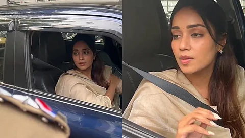 காவல்துறையினரிடம் வாக்குவாதத்தில் ஈடுபட்ட நிவேதா பெத்துராஜ்! காரணம் என்ன?