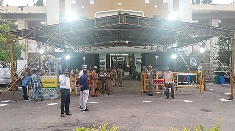 கோவை வாக்கு எண்ணிக்கை மையம்
