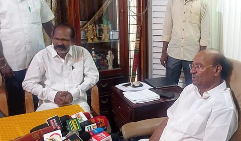பாமக நிறுவனர் ராமதாஸ்.