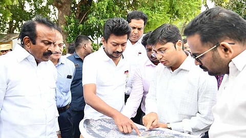 ஆய்வுப்பணியில் அமைச்சர் உதயநிதி (கோப்புப்படம்)