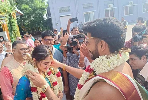 கிரிக்கெட் வீரர் வெங்கடேஷ் ஐயர் திருமணம்