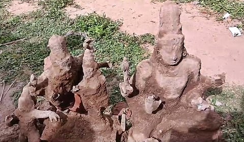 பாபநாசம் அருகே ஐம்பொன் சிலைகள் கண்டெடுப்பு!