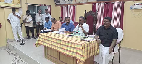 ஆரணி நகரமன்றக் கூட்டம்