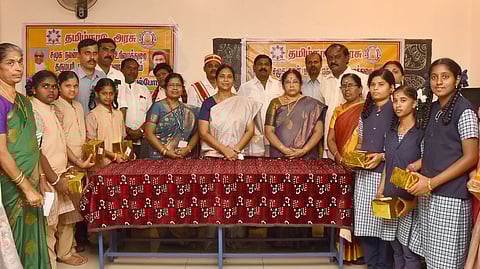 சிறுதானிய விழிப்புணா்வுப் பேரணி