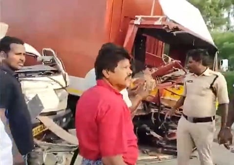 ஆந்திரத்தில் கோர விபத்து: 6 பேர் பலி, 5 பேர் படுகாயம்