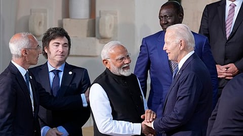 ஜி7 உச்சி மாநாட்டில் மாறாத தலைமையுடன் இந்தியா:
கரோனாவால் தலைமை மாற்றம் கண்ட உலக நாடுகள்