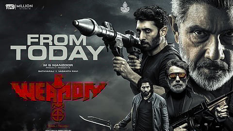 ’சூப்பர் ஹீரோக்கள்’ வரிசையில் இடம் பெற்றாரா சத்யராஜ்? - வெப்பன் திரை விமர்சனம்