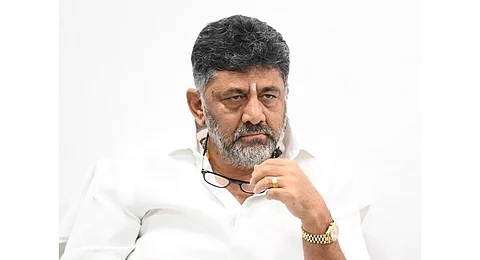 கர்நாடக துணை முதல்வர் டி கே சிவக்குமார்