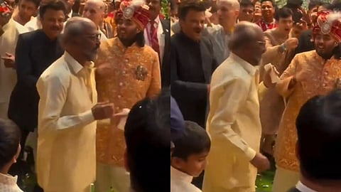 ஆனந்த் அம்பானி திருமணத்தில் நடனமாடிய ரஜினி.