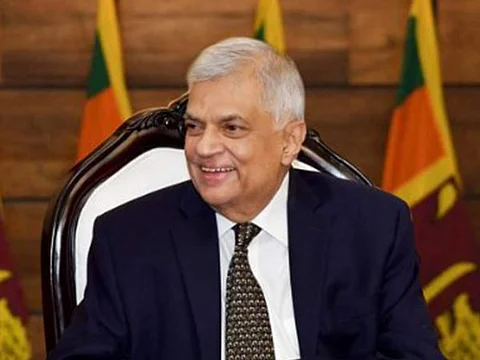 Sri Lankan former President Ranil Wickremesinghe
