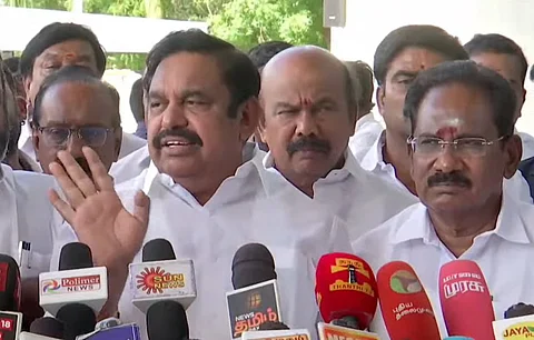 அதிமுக பொதுச்செயலாளர் எடப்பாடி கே.பழனிசாமி.(கோப்புப்படம்)