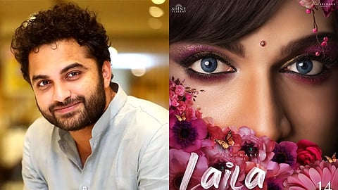 பெண் கதாபாத்திரத்தில் தெலுங்கு நடிகர்.