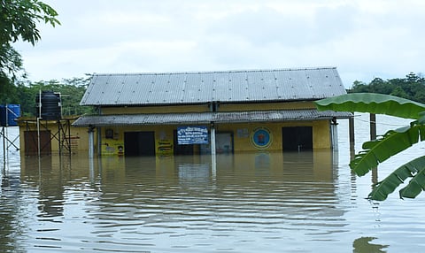 கனமழையால், வெள்ளம்