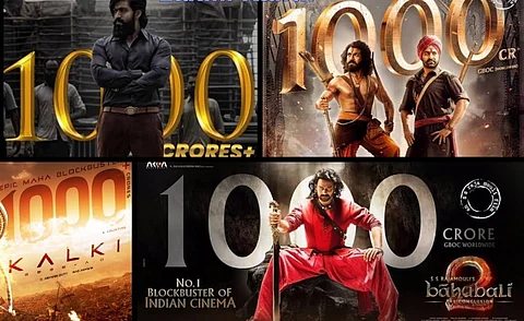 ரூ.1000 கோடி வசூலித்த திரைப்படங்கள்!