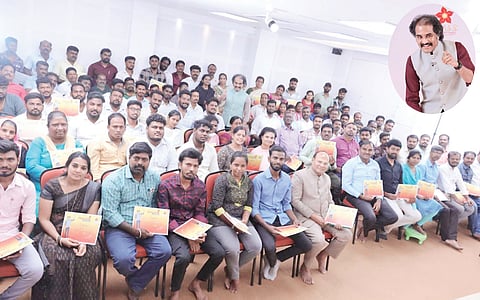 பேச்சாளர் பரமன் பச்சைமுத்து.