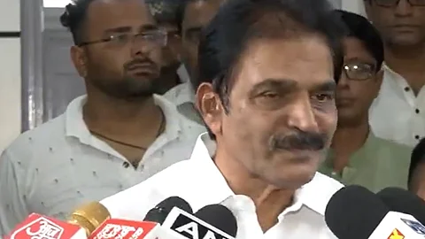 செய்தியாளர் சந்திப்பில் கே.சி.வேணுகோபால்