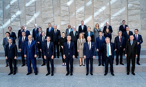 நேட்டோ உறுப்பு நாட்டு தலைவர்கள்(கோப்புப்படம்)