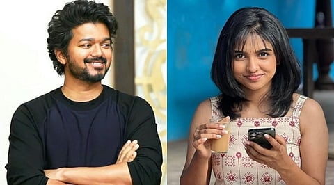 விஜய், மமிதா பைஜூ.