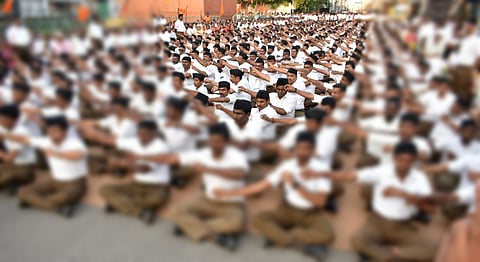 தேச ஒருமைப்பாட்டுக்கு எதிரான அமைப்பு ஆா்எஸ்எஸ் -காங்கிரஸ் கடும் விமா்சனம்