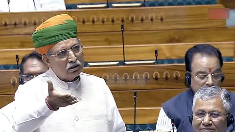 மத்திய சட்டத்துறை அமைச்சா் அா்ஜுன் ராம் மேக்வால்